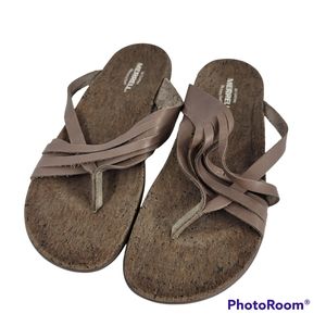 Merrell District Mahana Post Falcon Leather Sandal J97320 womens size 9